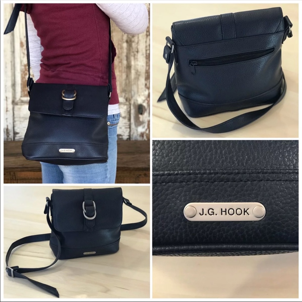 J. G. Hook Navy Blue Purse